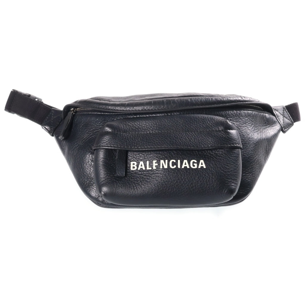 BALENCIAGA(バレンシアガ) EVERYDAY エブリデイ XS レザーウエストバッグ ブラック 579617