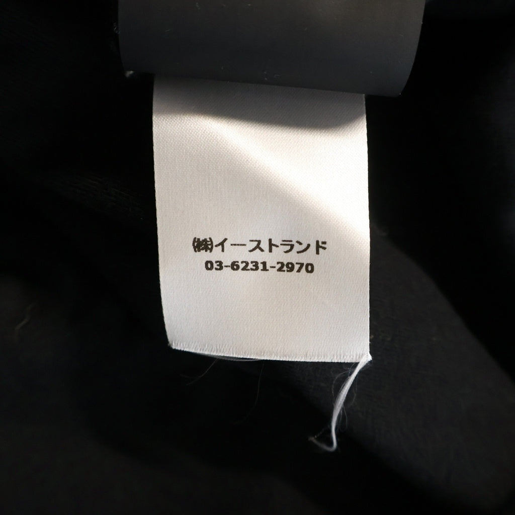 Palm Angels(パームエンジェルス) 22AW SLEEVE PRINT COACH JACKET スリーブプリント コーチジャケット ブルゾンジャケット ブラック PMEA076F22FAB002