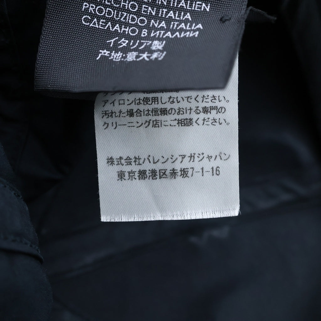 BALENCIAGA(バレンシアガ) BB LOGO BBロゴ刺繍 エンブロイダリー ベースボールキャップ 帽子 ブラック