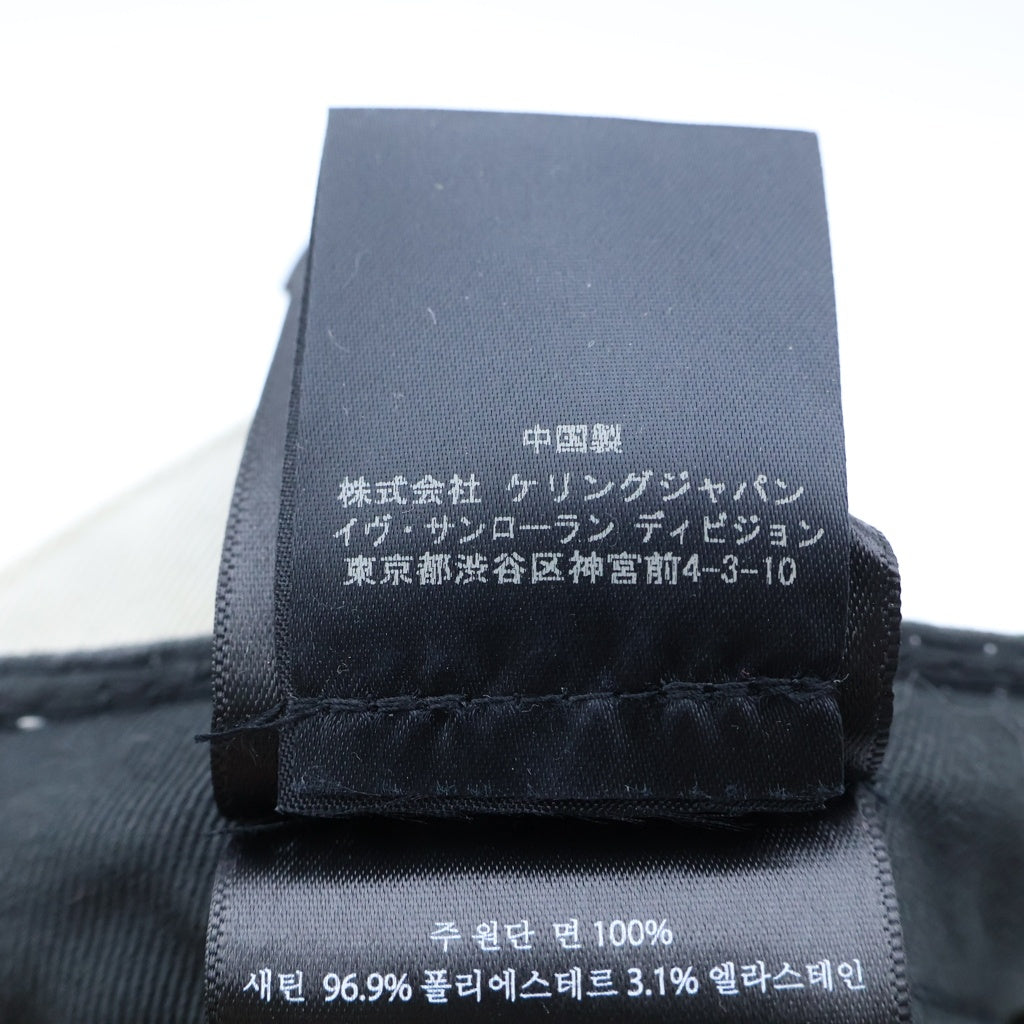 SAINT LAURENT PARIS(サンローランパリ) ×NEW ERA YSL 9FORTY ニューエラ モノグラム キャップ 帽子 アイボリー 687687 YCL36 レディース