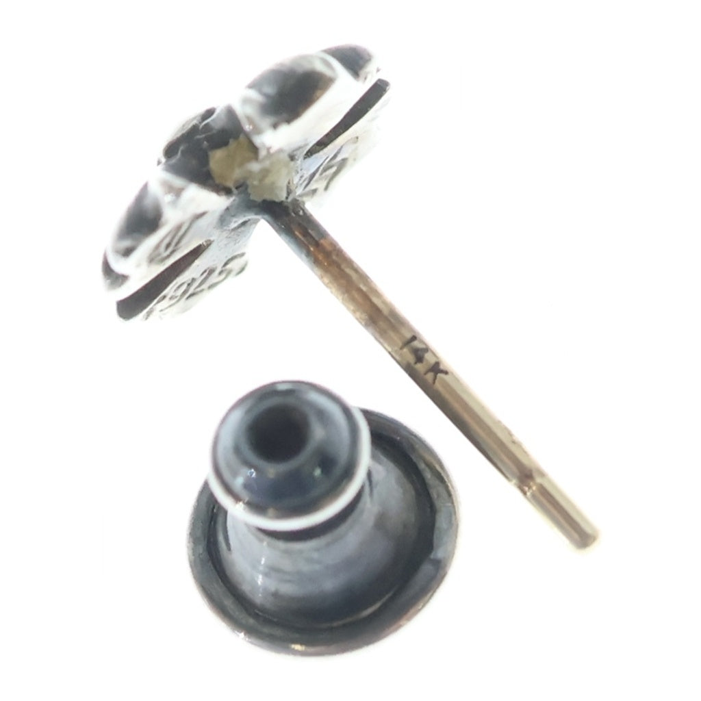 CHROME HEARTS(クロムハーツ) No2 CH PLS CHプラス スタッドピアス シルバー BCA105