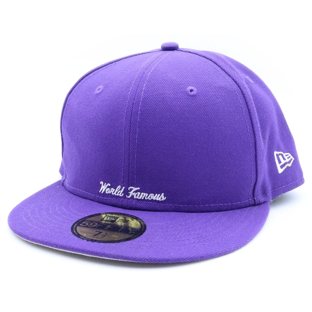 SUPREME(シュプリーム) 21SS ×NEW ERA 59FIFTY Reverse Box Logo Cap ニューエラ フィフティーナインフィフティー リバース ボックスロゴ ベースボールキャップ 帽子 パープル