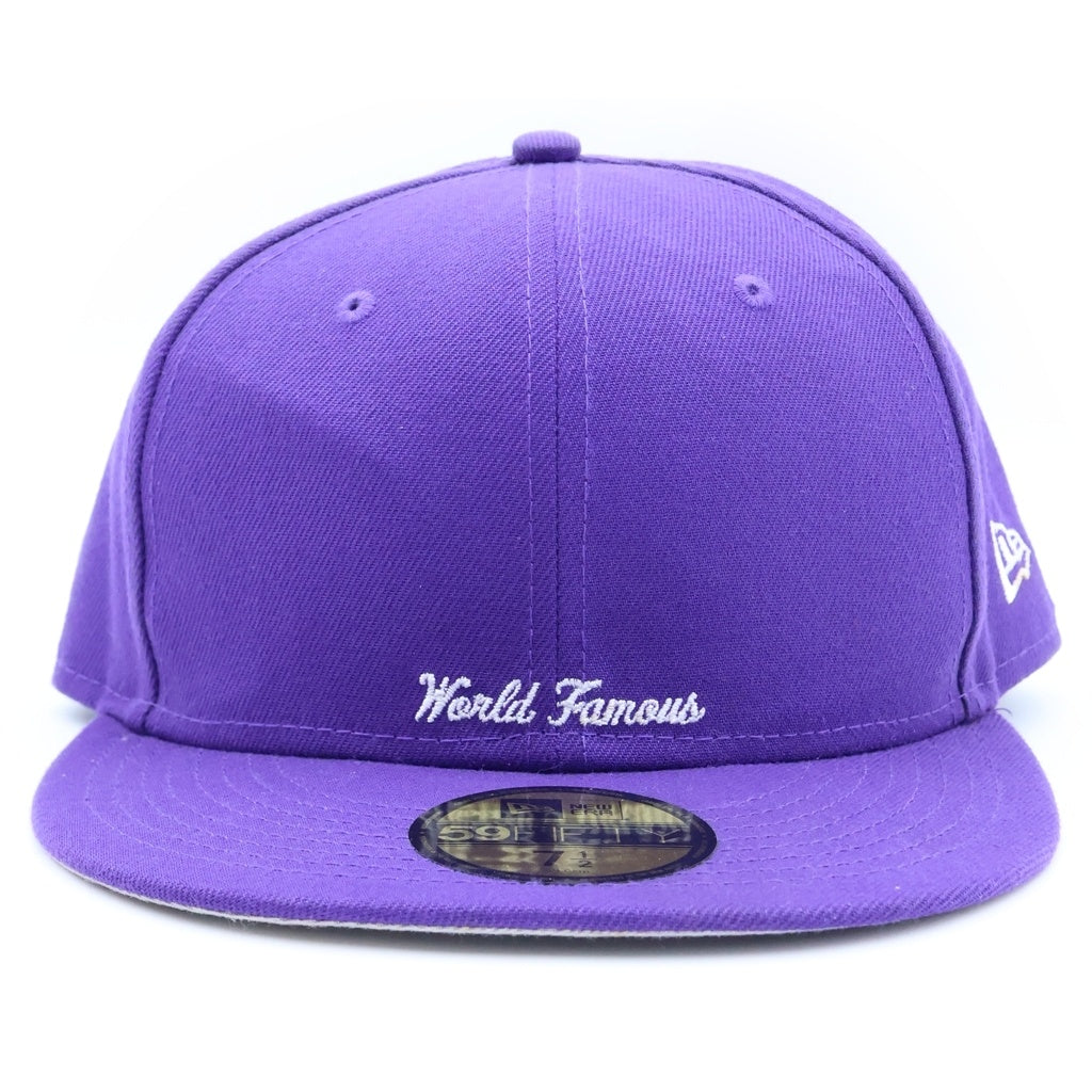 SUPREME(シュプリーム) 21SS ×NEW ERA 59FIFTY Reverse Box Logo Cap ニューエラ フィフティーナインフィフティー リバース ボックスロゴ ベースボールキャップ 帽子 パープル