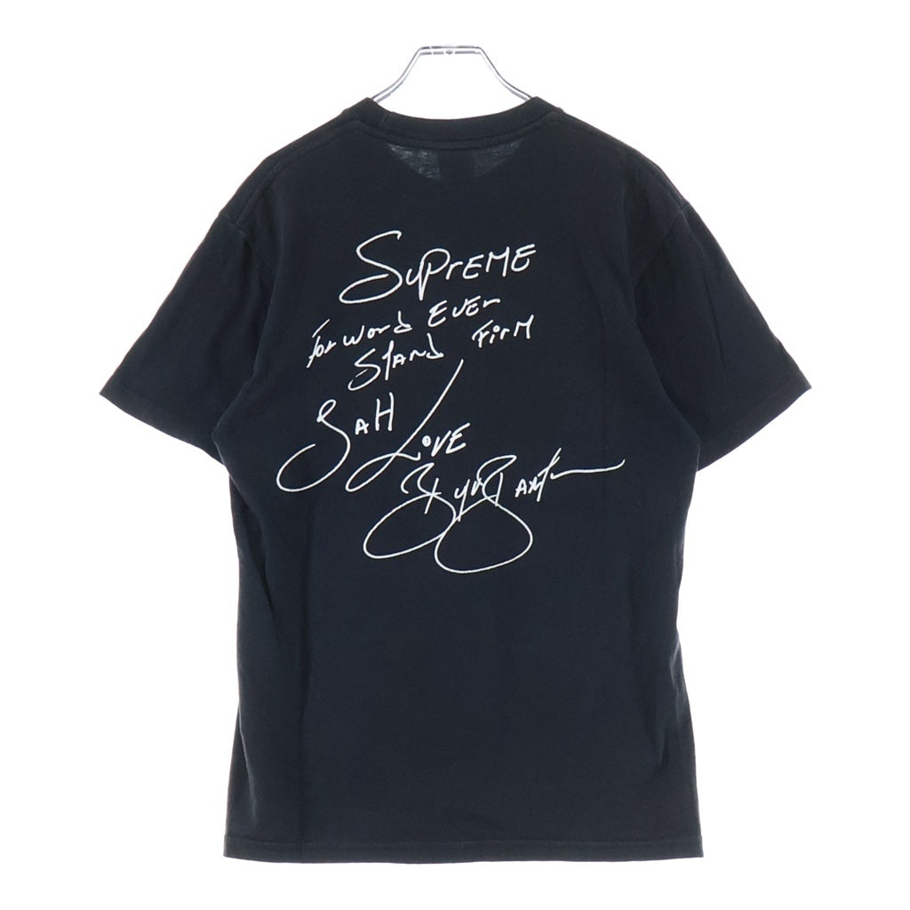 SUPREME(シュプリーム) 19SS Buju Banton Tee ブジュ バントン フォトプリント クルーネック半袖Tシャツカットソー ブラック