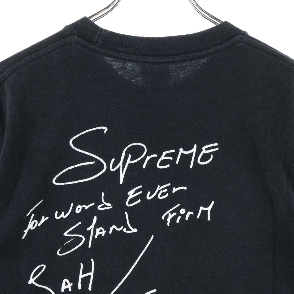 SUPREME(シュプリーム) 19SS Buju Banton Tee ブジュ バントン フォトプリント クルーネック半袖Tシャツカットソー ブラック