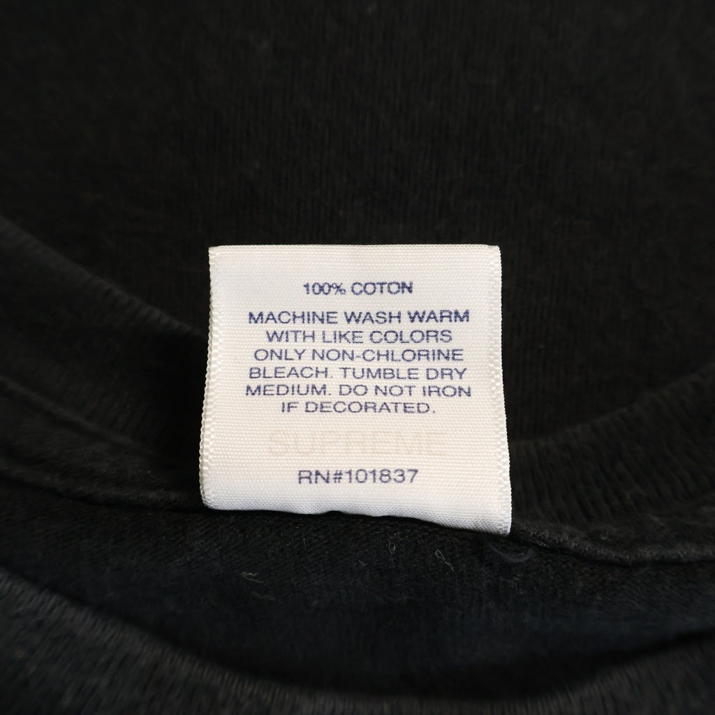SUPREME(シュプリーム) 19SS Buju Banton Tee ブジュ バントン フォトプリント クルーネック半袖Tシャツカットソー ブラック
