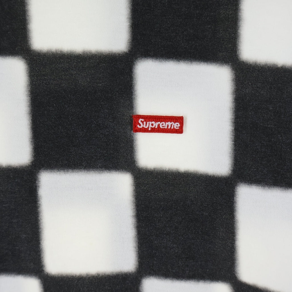 SUPREME(シュプリーム) 20SS Small Box Logo Tee Checkerboard チェックボード ボックスロゴ クルーネック半袖Tシャツカットソー ホワイト/ブラック