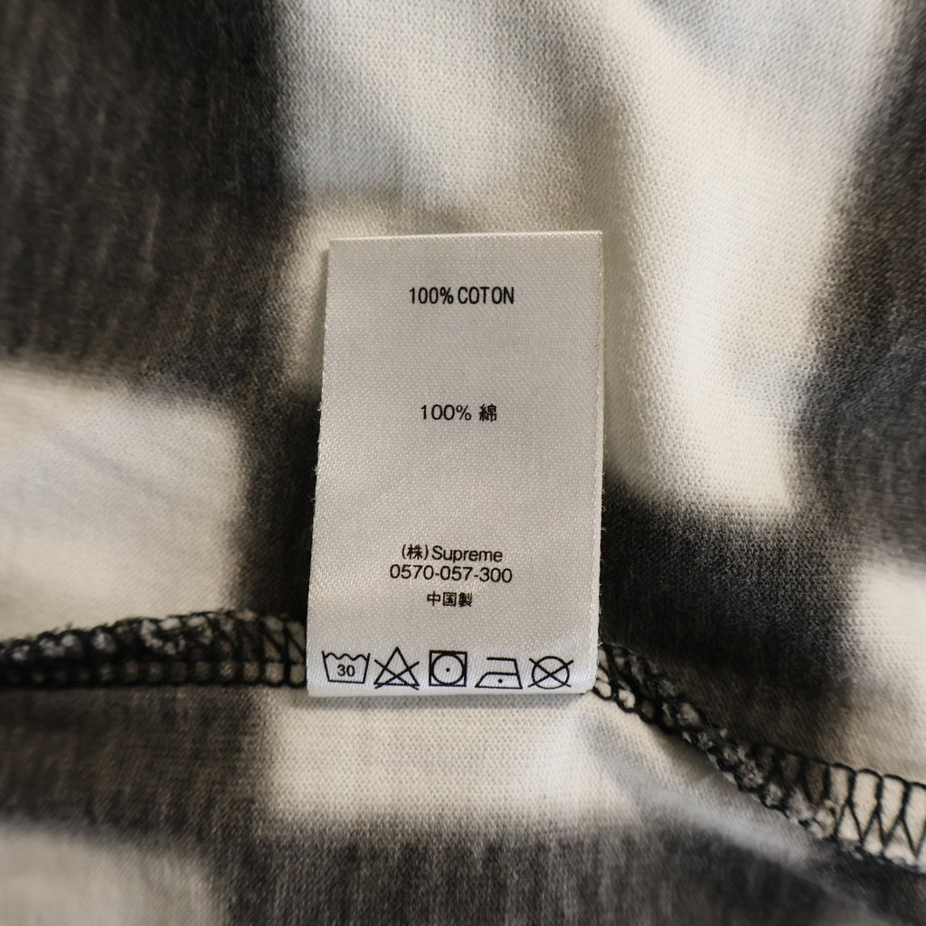 SUPREME(シュプリーム) 20SS Small Box Logo Tee Checkerboard チェックボード ボックスロゴ クルーネック半袖Tシャツカットソー ホワイト/ブラック