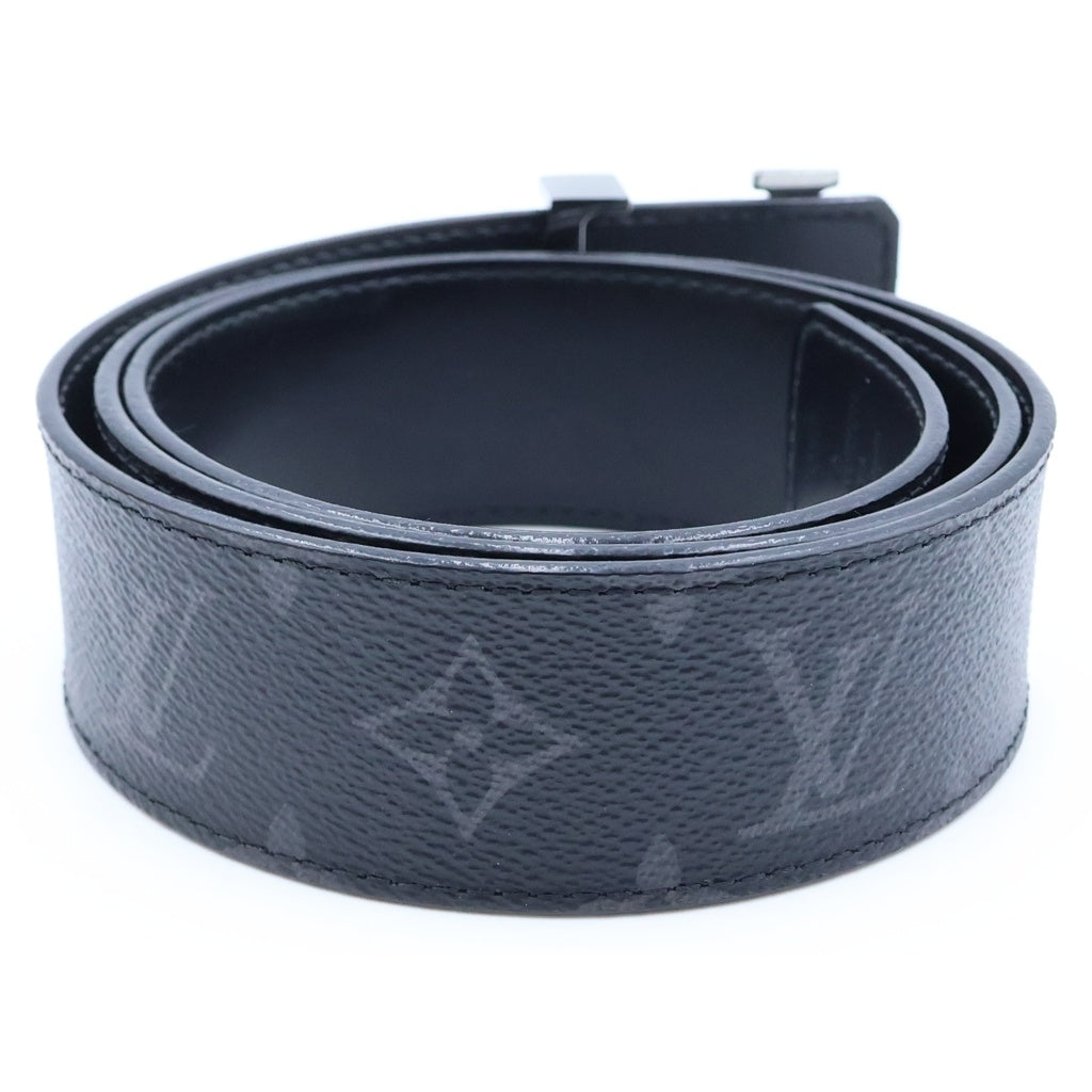 LOUIS VUITTON(ルイヴィトン) モノグラム・エクリプス LV イニシャル 40MM リバーシブル ロゴバックル ベルト ブラック M9043