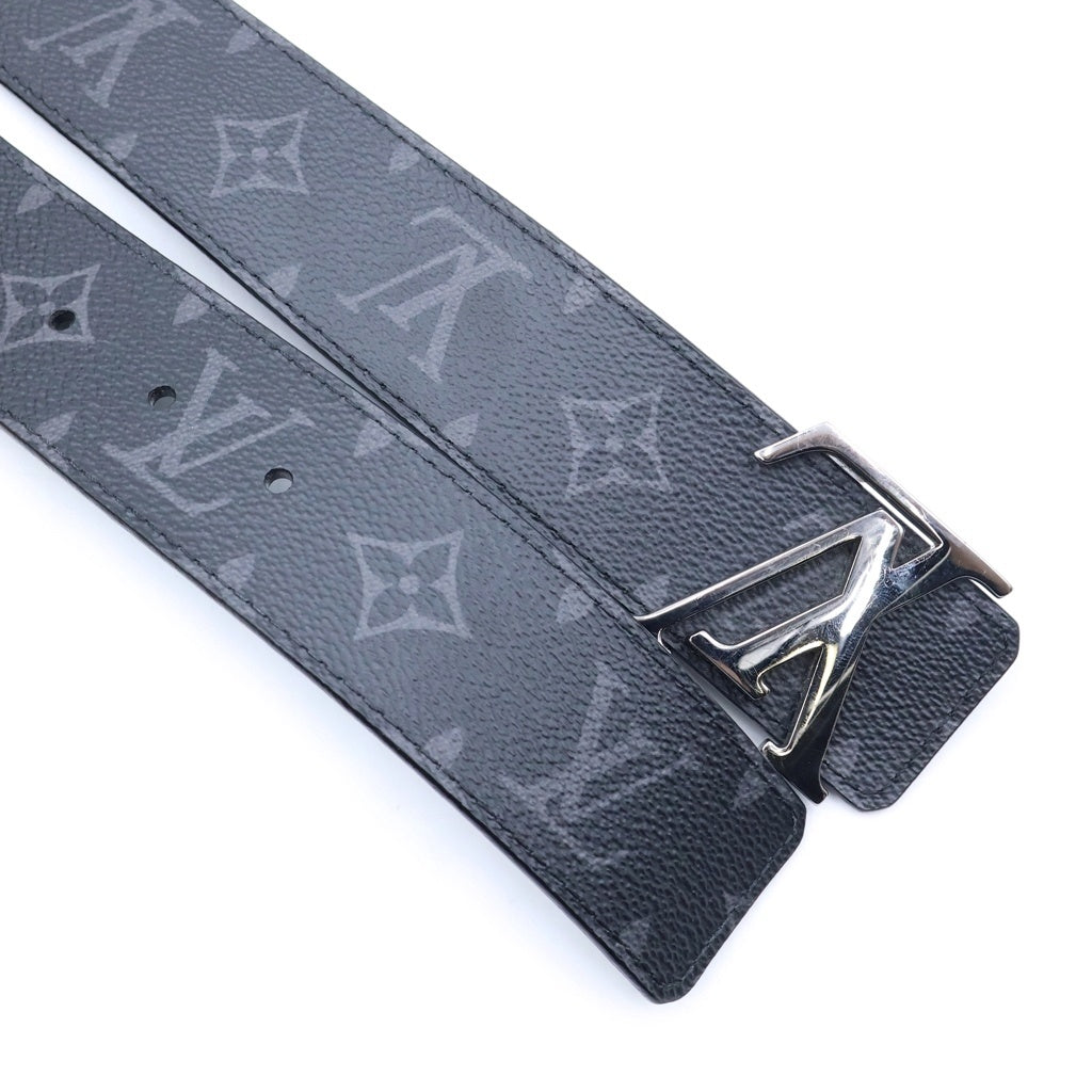 LOUIS VUITTON(ルイヴィトン) モノグラム・エクリプス LV イニシャル 40MM リバーシブル ロゴバックル ベルト ブラック M9043