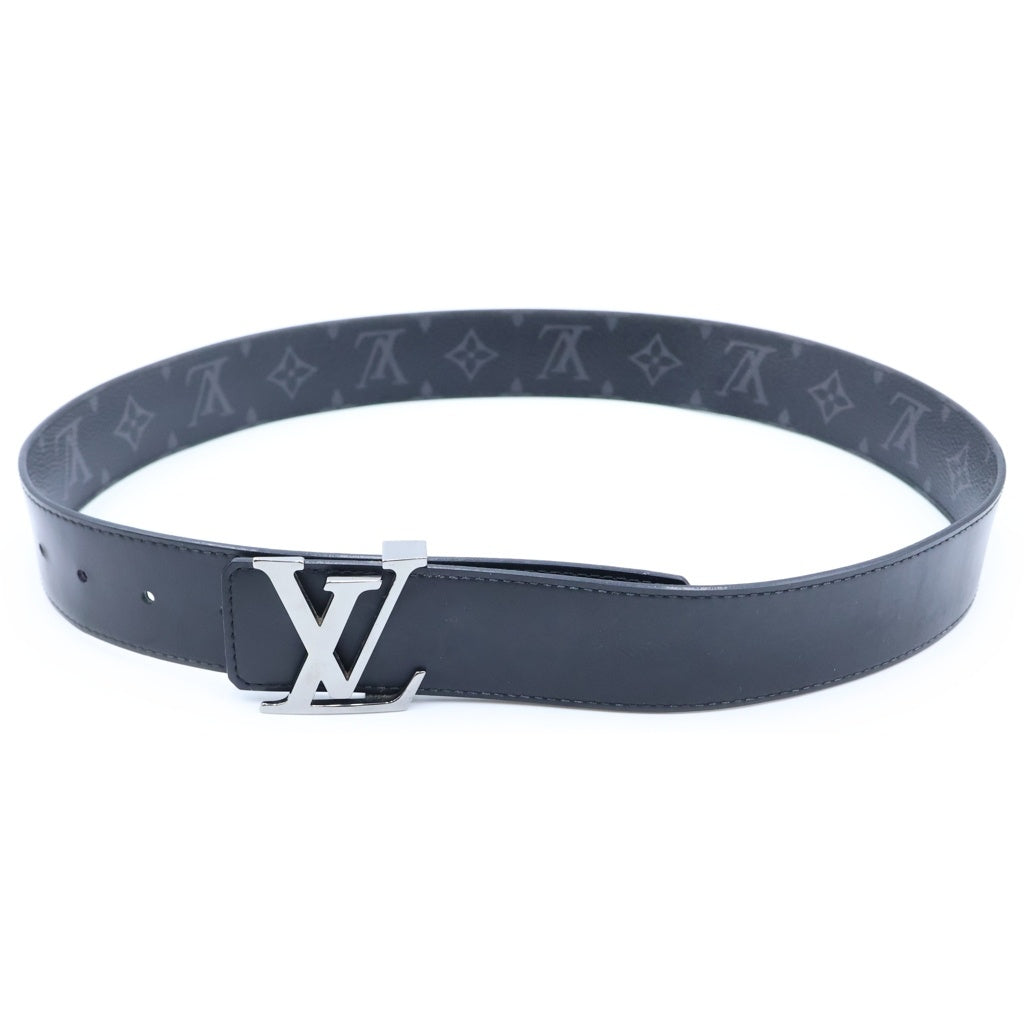 LOUIS VUITTON(ルイヴィトン) モノグラム・エクリプス LV イニシャル 40MM リバーシブル ロゴバックル ベルト ブラック M9043