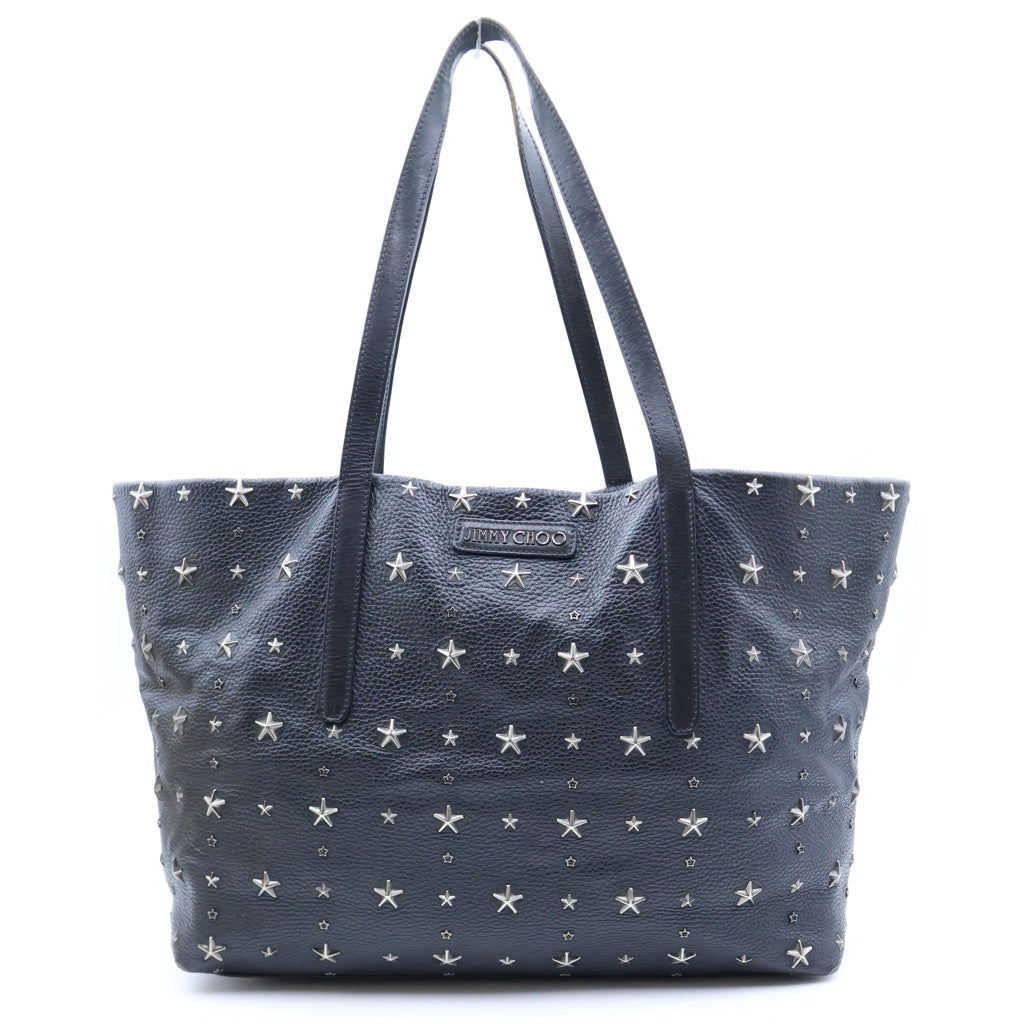 JIMMY CHOO(ジミーチュウ) SOFIA ソフィア レザー スタッズ トートバッグ ブラック レディース