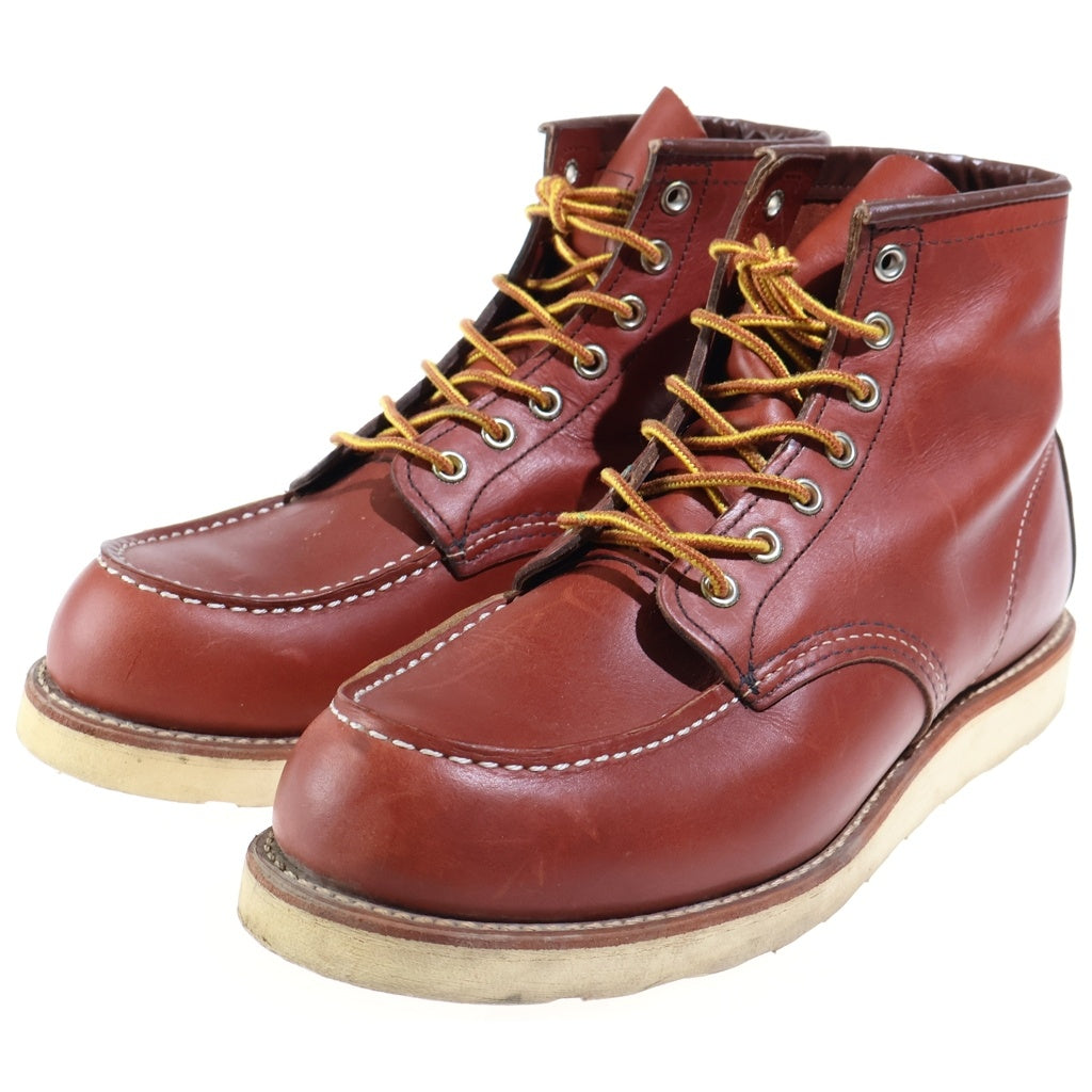 RED WING(レッド ウイング) IRISH SETTER アイリッシュセッター レザー クラシックモックトゥブーツ レッドブラウン 9106