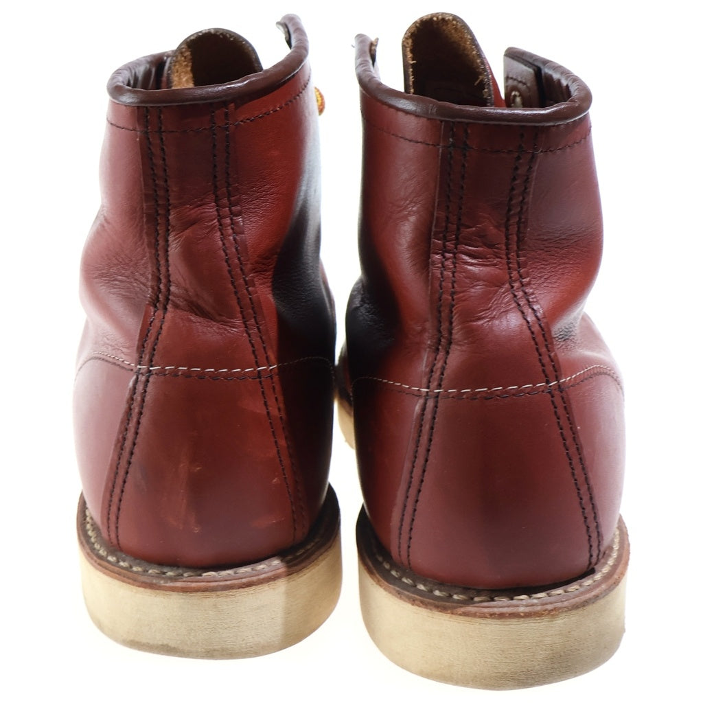 RED WING(レッド ウイング) IRISH SETTER アイリッシュセッター レザー クラシックモックトゥブーツ レッドブラウン 9106
