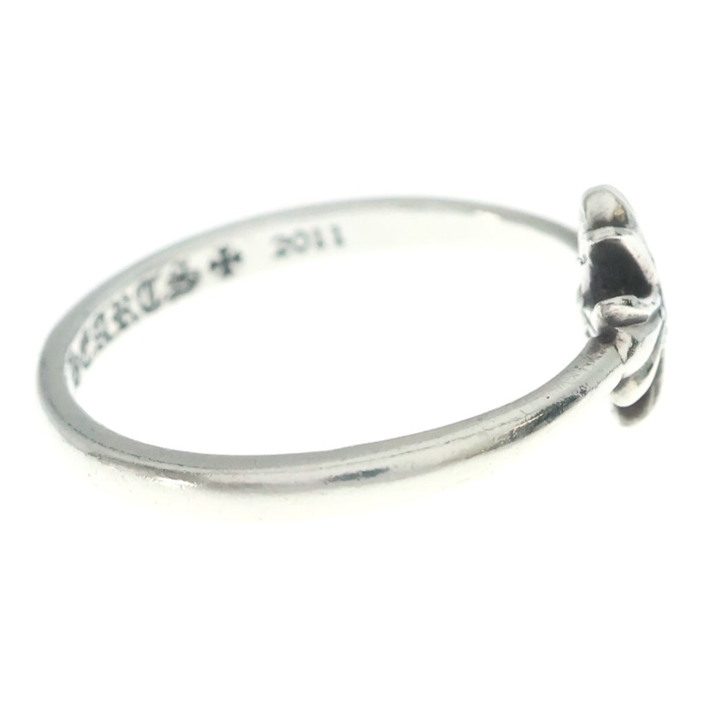 CHROME HEARTS(クロムハーツ) BUBBLEGUM CH PLS DIA バブルガムCHプラスリング 1ダイヤ シルバー レディース