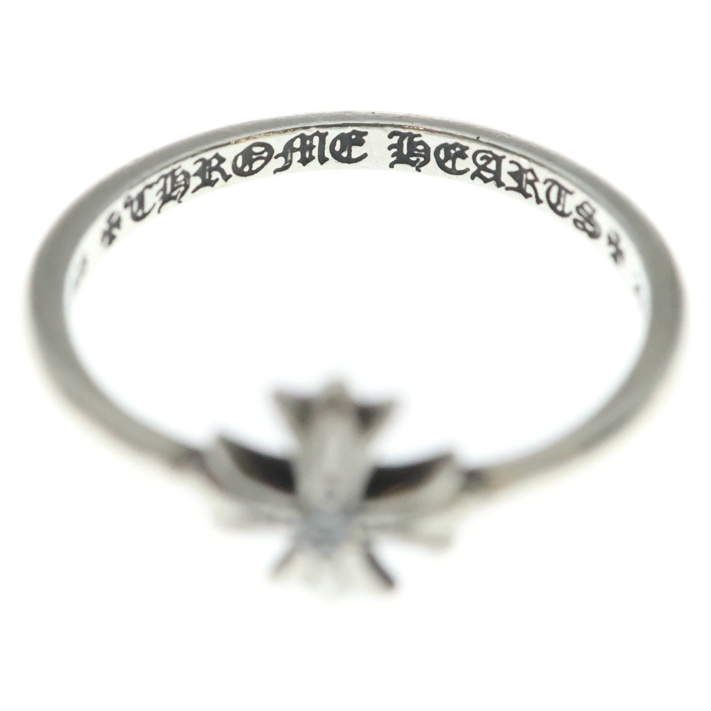 CHROME HEARTS(クロムハーツ) BUBBLEGUM CH PLS DIA バブルガムCHプラスリング 1ダイヤ シルバー レディース