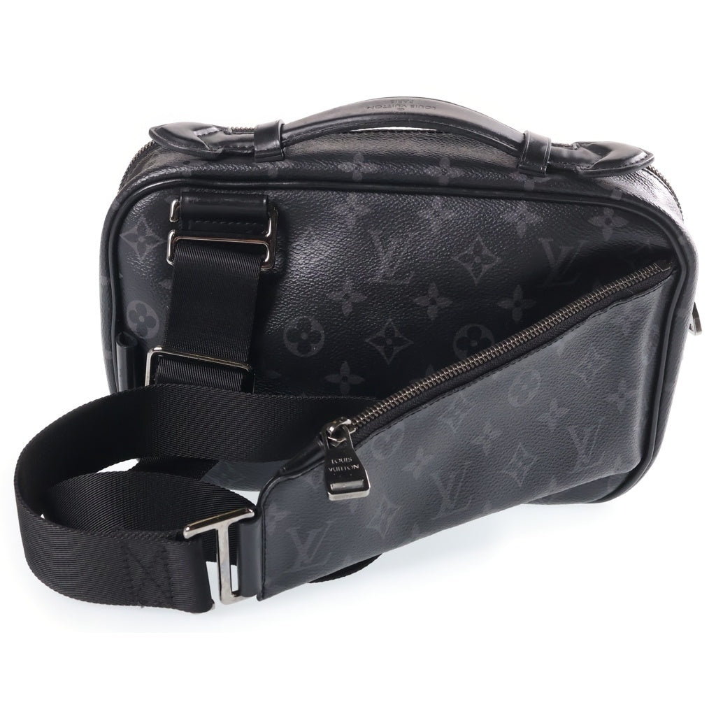 LOUIS VUITTON(ルイヴィトン) モノグラム エクリプス バムバッグ ボディバッグ ブラック M42906