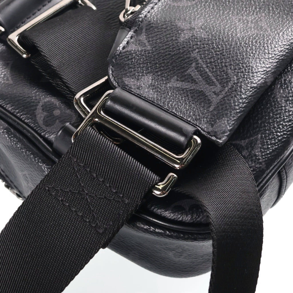 LOUIS VUITTON(ルイヴィトン) モノグラム エクリプス バムバッグ ボディバッグ ブラック M42906