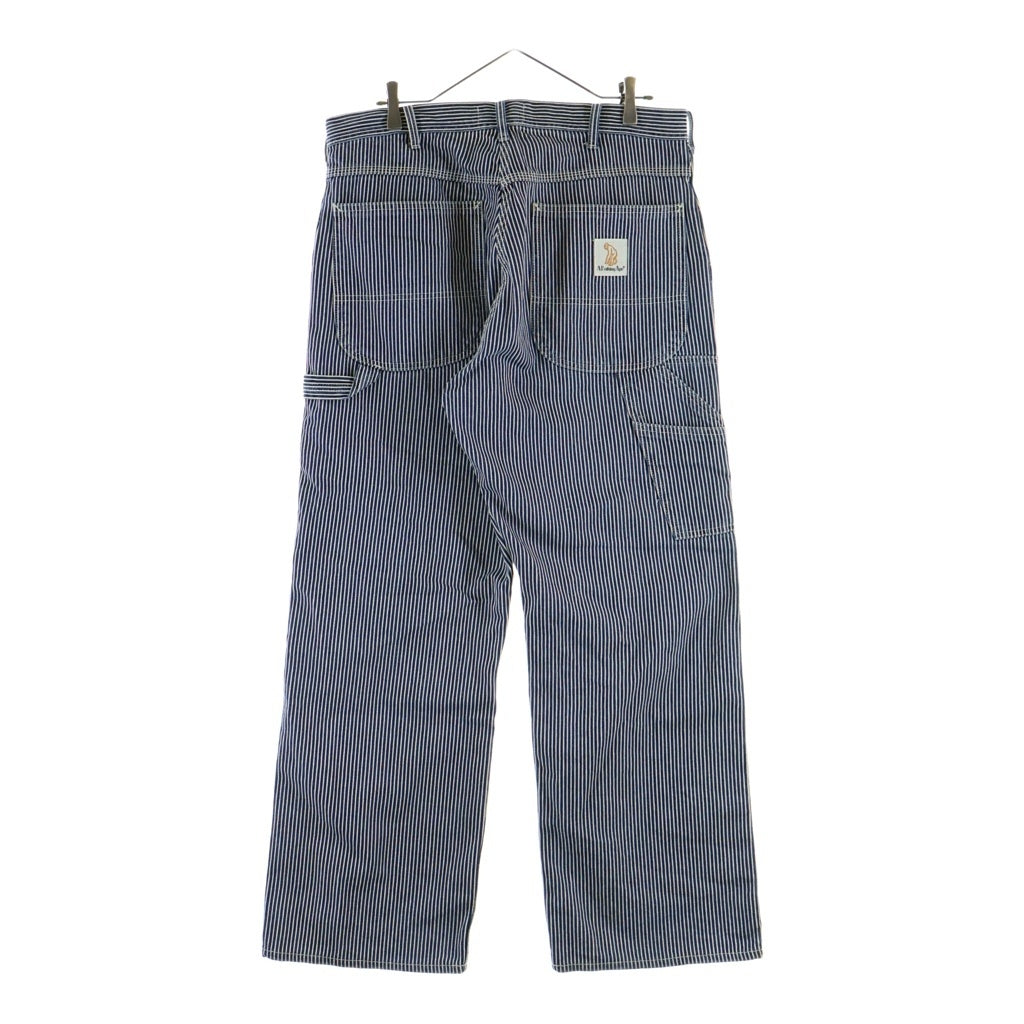 A BATHING APE(アベイシングエイプ) HICKORY DENIM PAINTER PANTS ヒッコリー デニムペインターパンツ ブルー