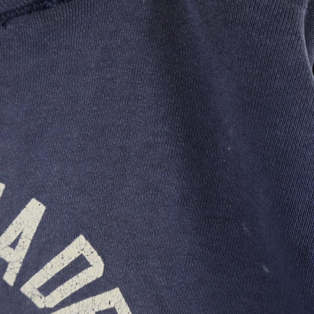 CHAMPION(チャンピオン) 50-60s VINTAGE College Sweat ヴィンテージ カレッジロゴ クルーネック長袖スウェット トレーナー ネイビー