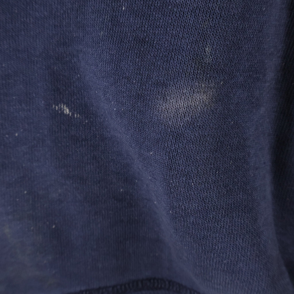CHAMPION(チャンピオン) 50-60s VINTAGE College Sweat ヴィンテージ カレッジロゴ クルーネック長袖スウェット トレーナー ネイビー