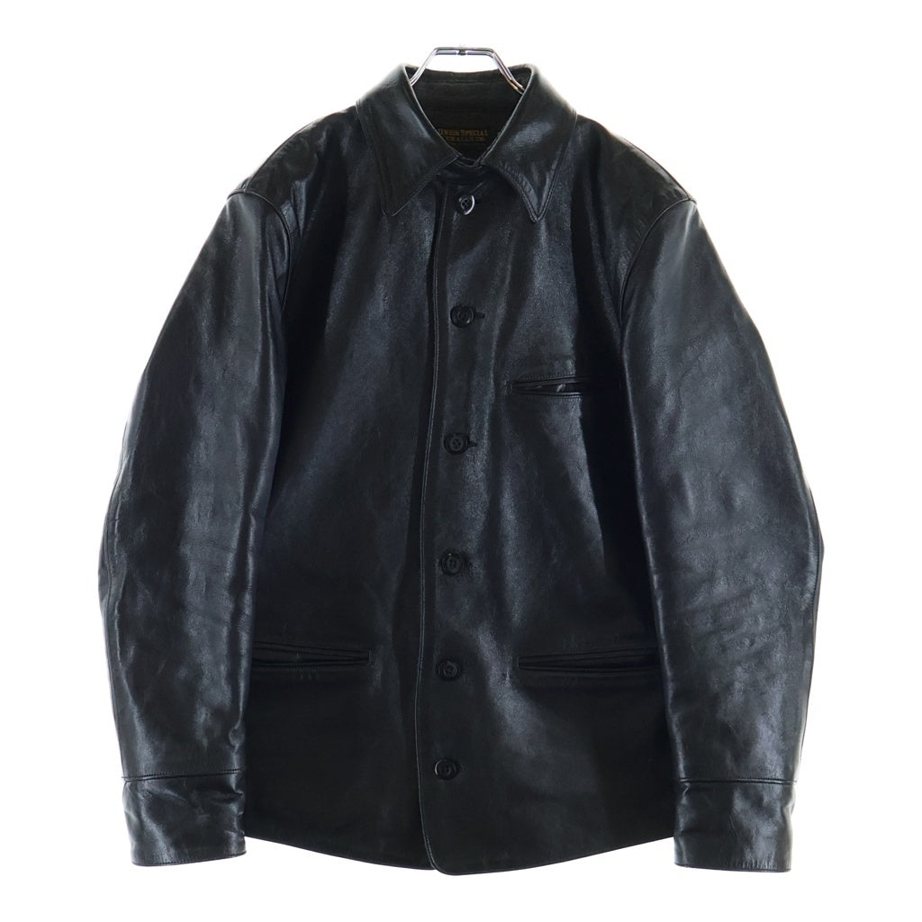 FREE WHEELERS POWER WEAR(フリーホイーラーズ) BRAKEMAN レザー ブレーキマンコート ブラック