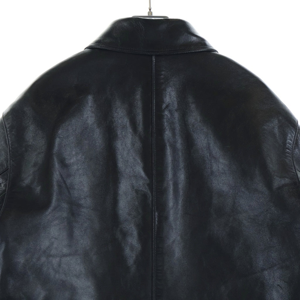 FREE WHEELERS POWER WEAR(フリーホイーラーズ) BRAKEMAN レザー ブレーキマンコート ブラック