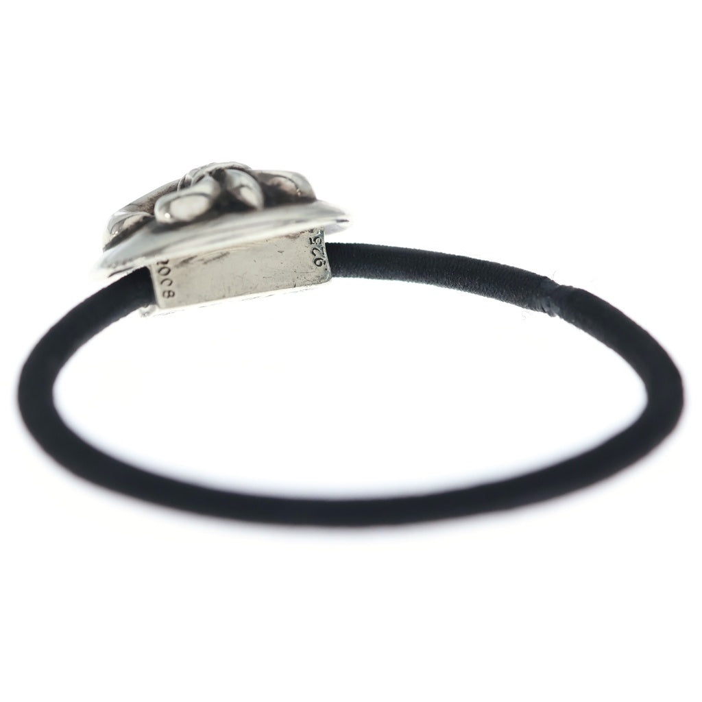 CHROME HEARTS(クロムハーツ) HAIRBAND BSフレアボール ヘアバンド ヘアゴムコンチョ シルバー BCA418 レディース