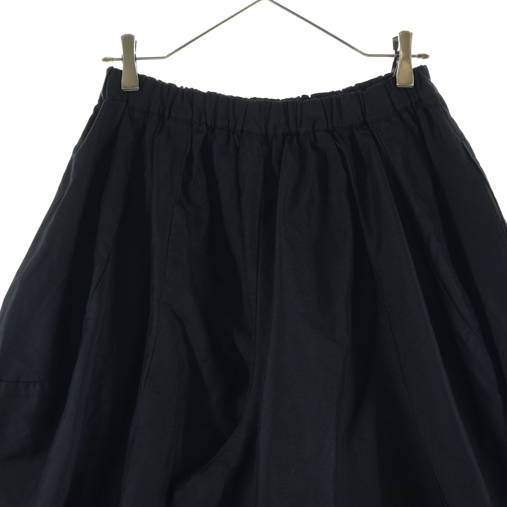 COMME des GARCONS(コムデギャルソン) プレーン ギャバパンツ ハーフパンツ ブラック RD-P009