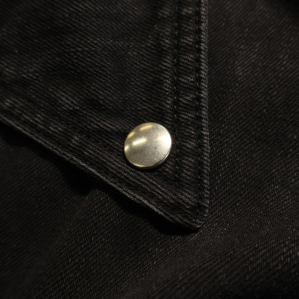 VAPORIZE(ヴァイパライズ) 22SS Denim Riders Jacket デニムダブルライダースジャケット ブラック 11-18-6586-052