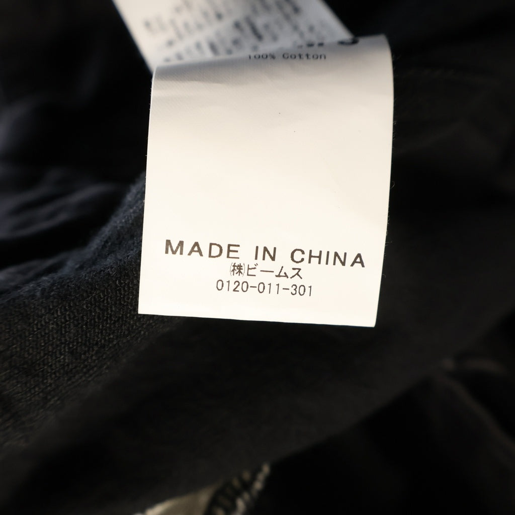 VAPORIZE(ヴァイパライズ) 22SS Denim Riders Jacket デニムダブルライダースジャケット ブラック 11-18-6586-052