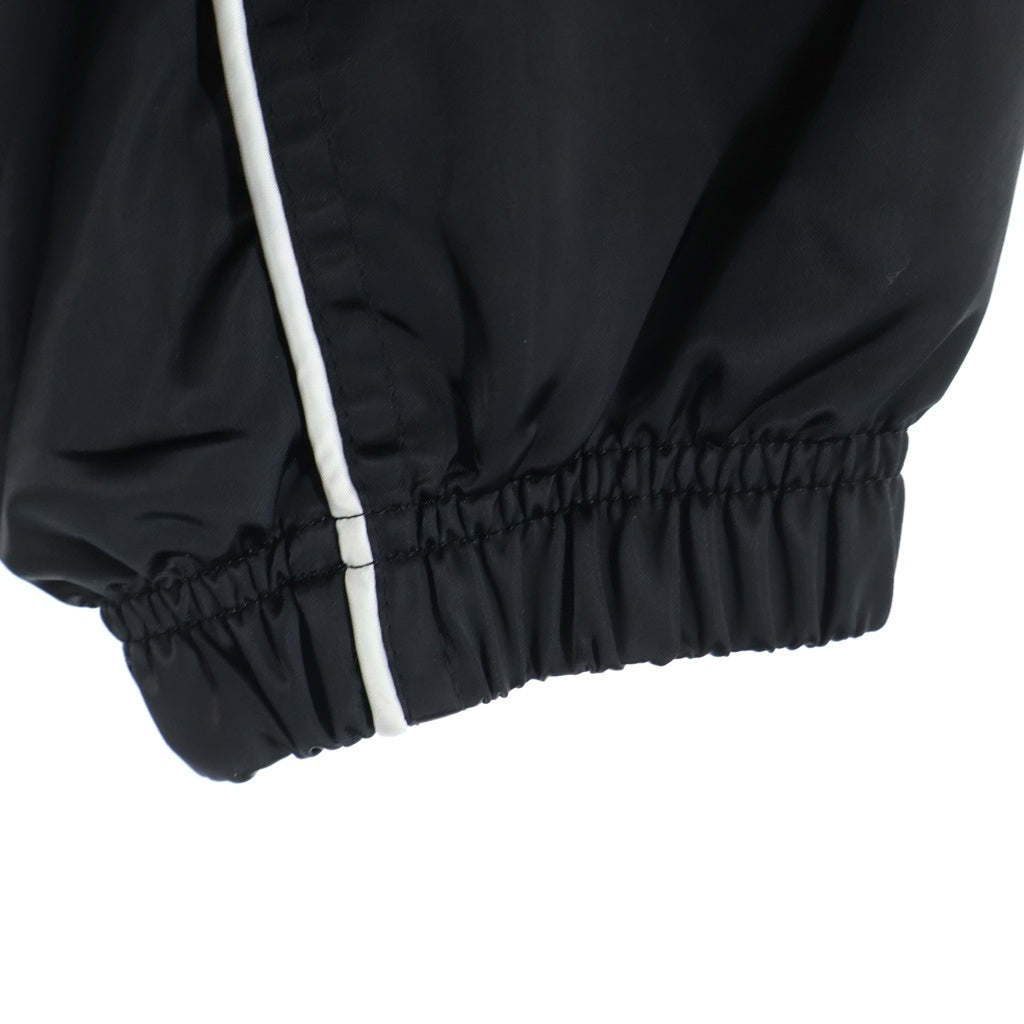 SUPREME(シュプリーム) 25SS Satin Piping Pullover サテン パイピング ハーフジップ プルオーバー ジャケット ブラック