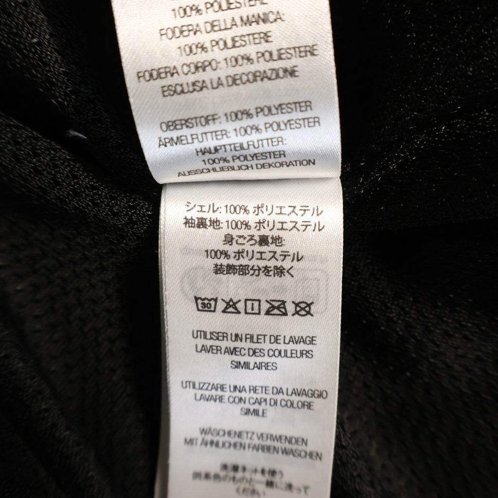 SUPREME(シュプリーム) 25SS Satin Piping Pullover サテン パイピング ハーフジップ プルオーバー ジャケット ブラック