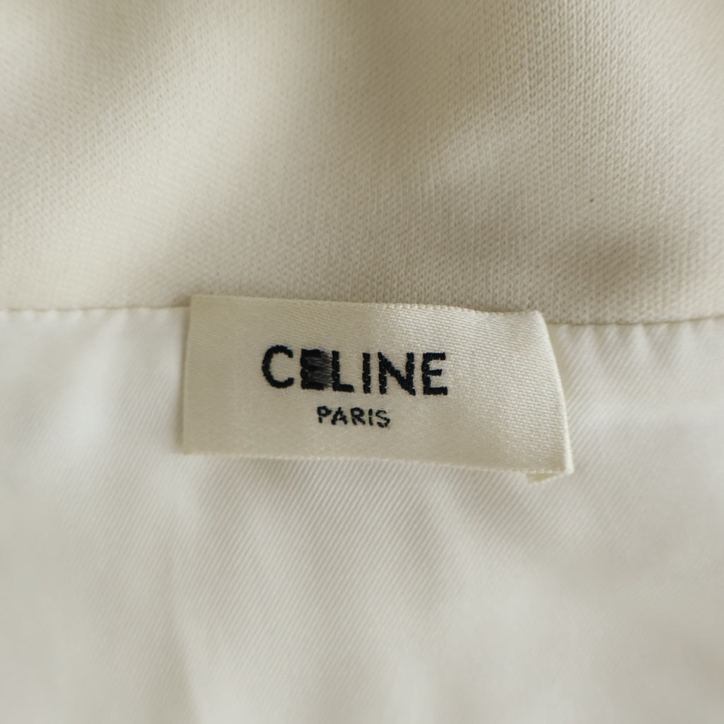 CELINE(セリーヌ) 23SS Embellished Jersey Track Jacket スタッズ ビジュー トラックジャケット ジャージ アイボリー 82Y73A121O.01XD 2Y73A121O.01XD