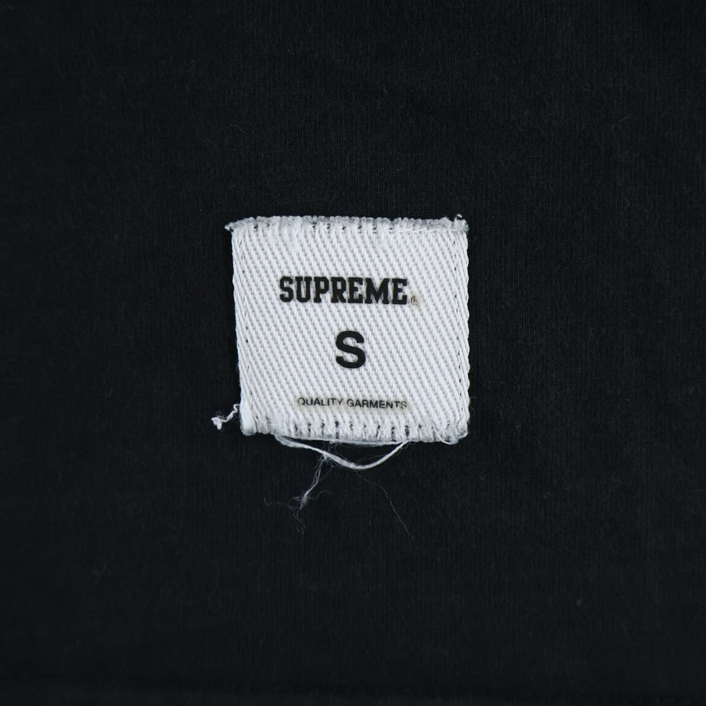 SUPREME(シュプリーム) 20SS Arc Appique S/S Top フロントブランドロゴクルーネック半袖Tシャツカットソー ブラック