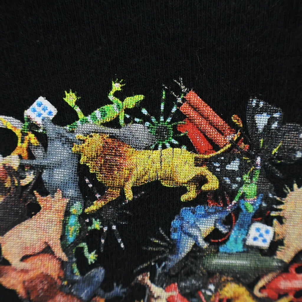 SUPREME(シュプリーム) 21SS Toy Pile Tee クルーネック半袖Tシャツカットソー ブラック