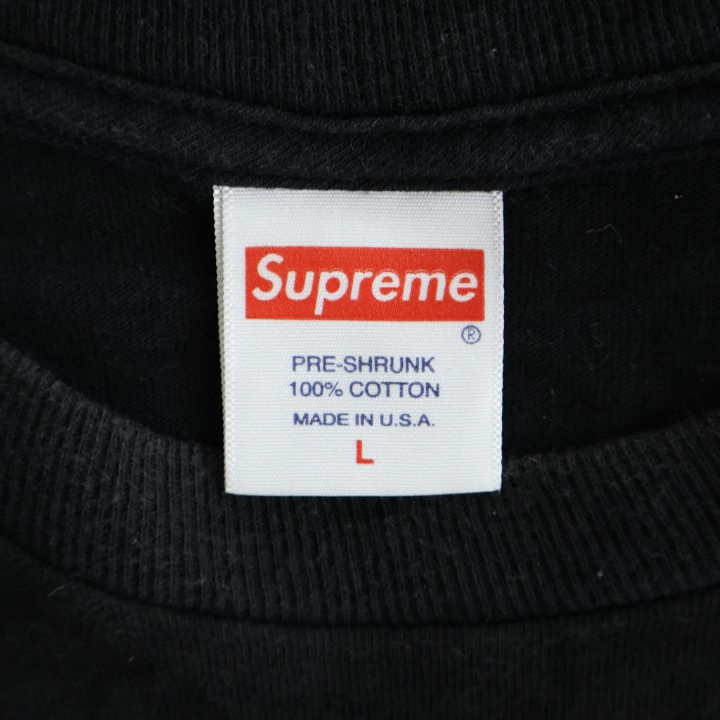 SUPREME(シュプリーム) 21SS Toy Pile Tee クルーネック半袖Tシャツカットソー ブラック