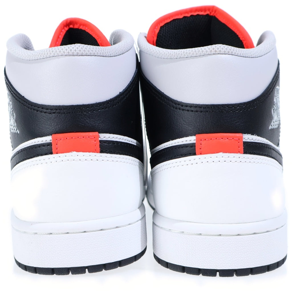 NIKE(ナイキ) Air Jordan 1 Mid Summit White/Neutral Grey エアジョーダン1 ミッド サミットホワイト/ニュートラルグレー ハイカットスニーカー US9.5/27.5cm ホワイト DQ8426ー109