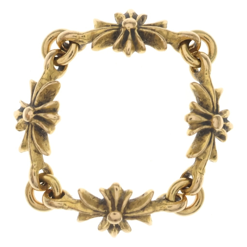 CHROME HEARTS(クロムハーツ) 22K RING TNY E CH PLS タイニーECHプラス リング ゴールド