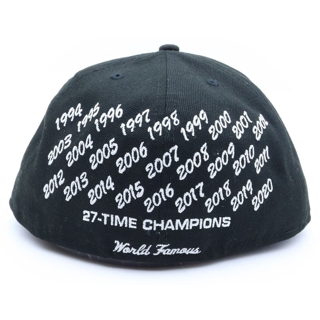 SUPREME(シュプリーム) 21SS ×NEW ERA Champions Box Logo ニューエラ チャンピオンズ ボックスロゴ ベースボールキャップ 帽子 ブラック