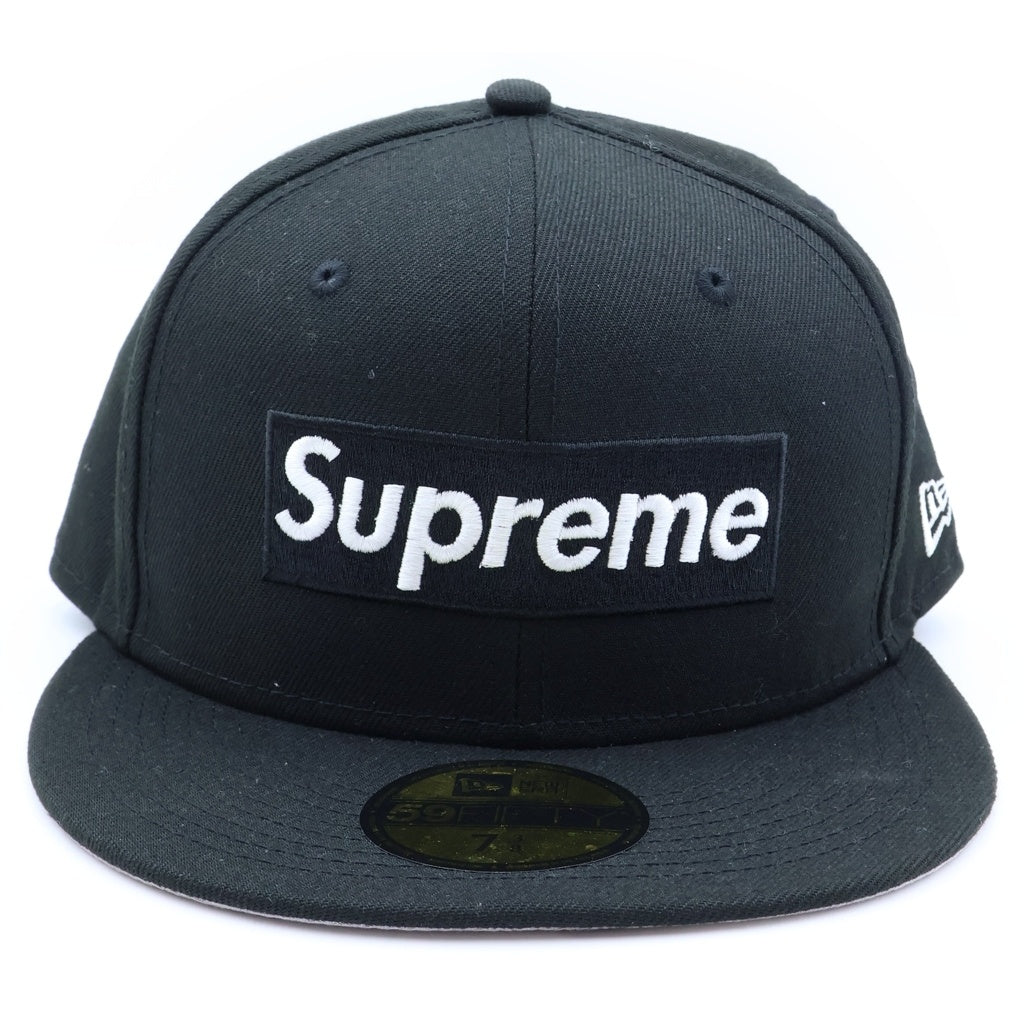 SUPREME(シュプリーム) 21SS ×NEW ERA Champions Box Logo ニューエラ チャンピオンズ ボックスロゴ ベースボールキャップ 帽子 ブラック