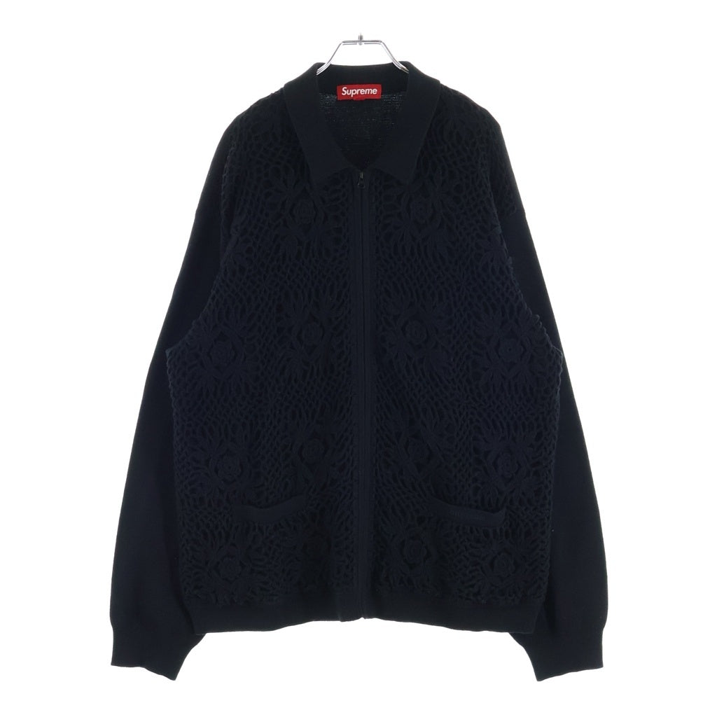 SUPREME(シュプリーム) 25SS Crochet Zip Up Cardigan クロシェ ジップアップ カーディガン