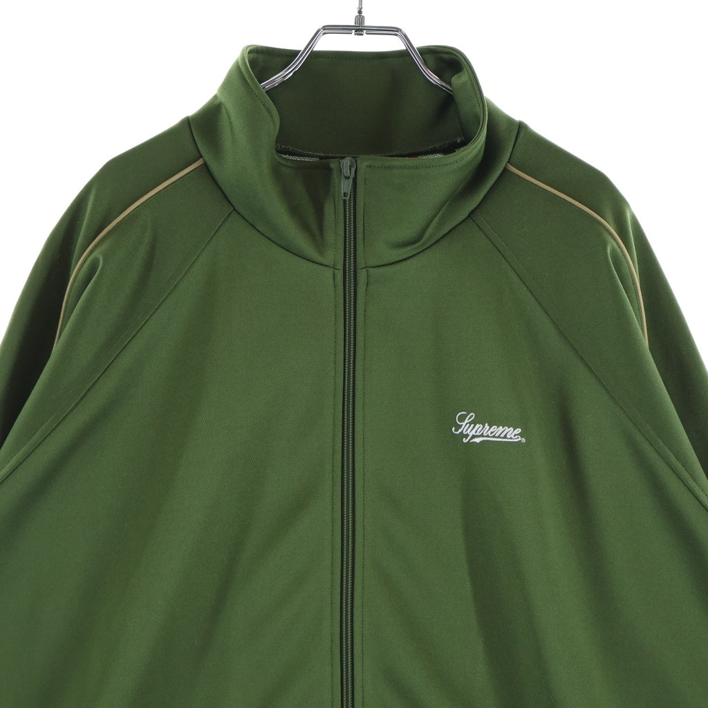 SUPREME(シュプリーム) 24SS Tricot Track Jacket トリコット クラシックロゴ刺繍 トラックジャケット カーキ