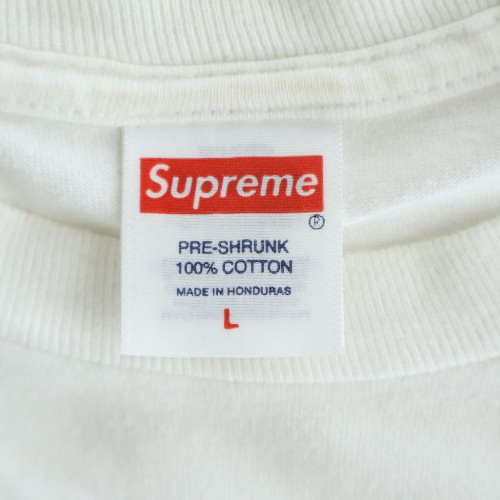 SUPREME(シュプリーム) 24AW Liberty Tee フロントプリント リバティ クルーネック半袖Tシャツカットソー ホワイト
