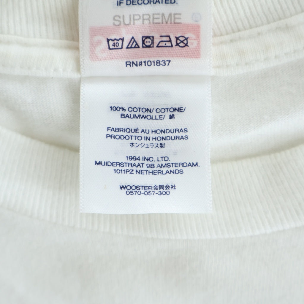 SUPREME(シュプリーム) 24AW Liberty Tee フロントプリント リバティ クルーネック半袖Tシャツカットソー ホワイト
