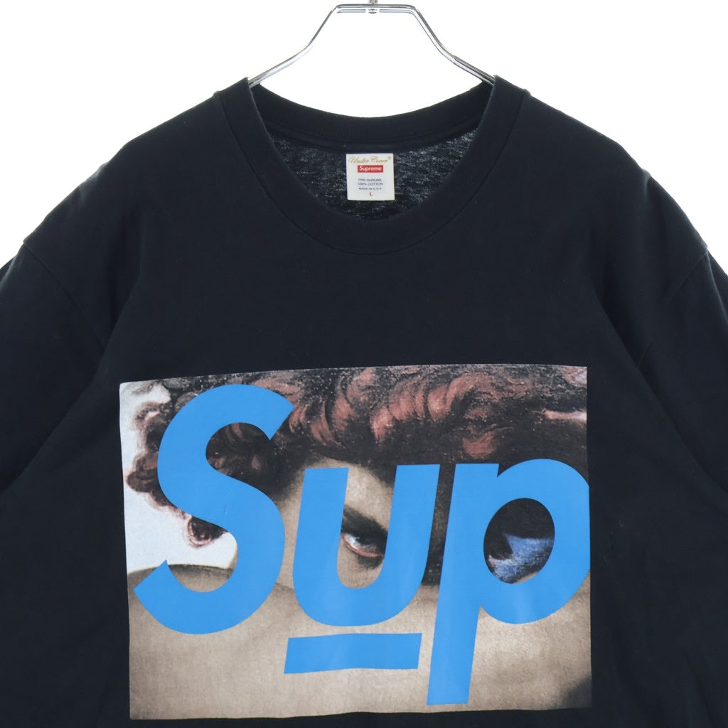 SUPREME(シュプリーム) 23SS ×UNDERCOVER Face Tee アンダーカバー フロントプリント フェイス クルーネック半袖Tシャツカットソー ブラック