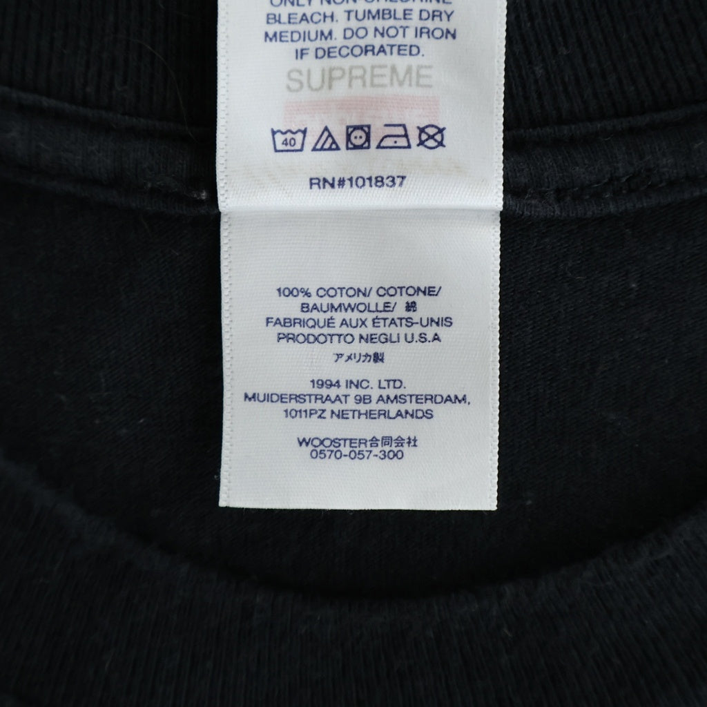 SUPREME(シュプリーム) 23SS ×UNDERCOVER Face Tee アンダーカバー フロントプリント フェイス クルーネック半袖Tシャツカットソー ブラック