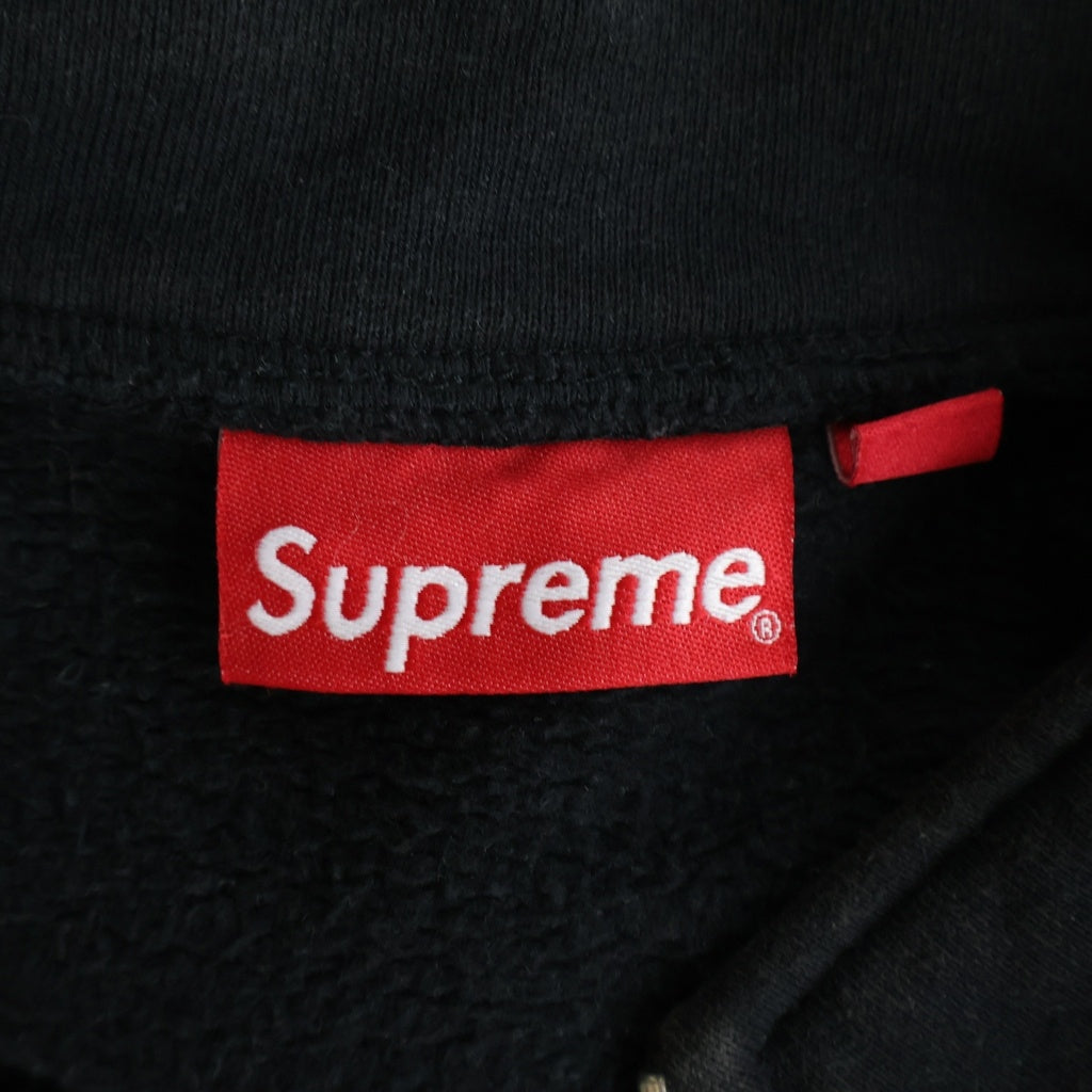 SUPREME(シュプリーム) 23AW Cargo Pocket Zip Up Sweatshirt カーゴ ポケット ジップ アップ スウェットシャツ ブラック