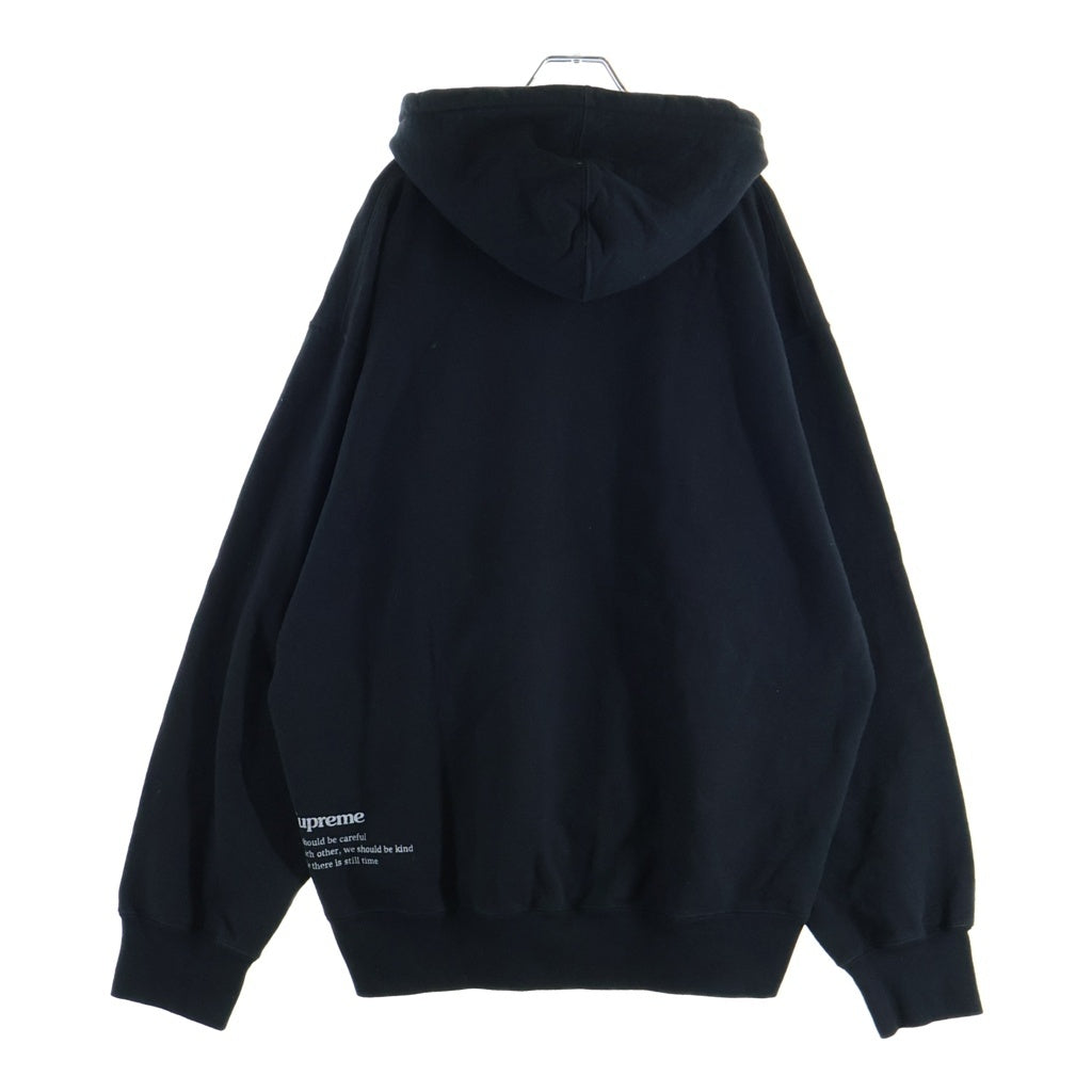 SUPREME(シュプリーム) 21AW Collage Grid Hooded Sweatshirt コラージュ グリッド プルオーバーフーデ スィウェット ブラック