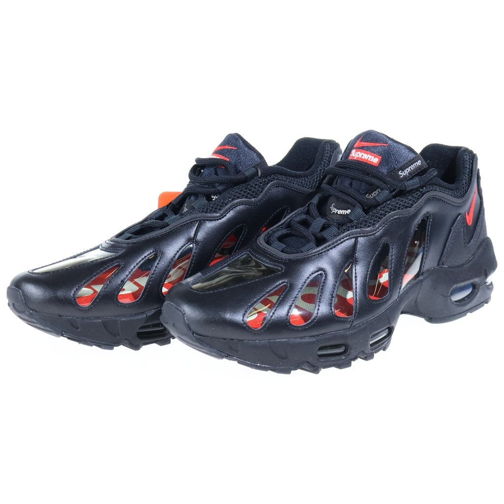 SUPREME(シュプリーム) 21SS ×NIKE AIR MAX 96 エアマックス96 ローカットスニーカー ブラック US10/28cm CV7652-002 CV7652 002
